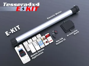 Комплект E-KIT для ролетів Tessera серії Roll+